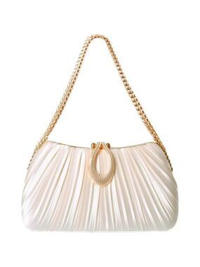 Gold Clutch Purse Women Evening Bag Wedding Prom Cocktail Party Formal Handbag